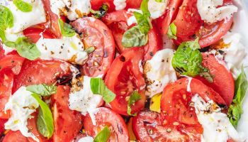 salata proaspata de burrata